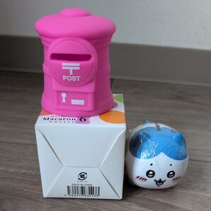 ちいかわ貯金箱 ハチワレとマカロンポスト貯金箱2個セット