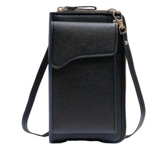 【新品未使用】スマホポーチ☆ブラック☆
