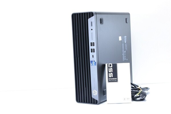 2022年式 HP EliteDesk 800 G9 SSF 12世代 i7-12700 I9匹敵 DDR5 16GB★Nvme SSD512GB+HD1000GB DVD デスクトップ Windows11 16160F
