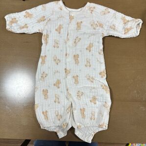 【美品】オールシーズンOK ロンパース カバーオール 2WAYオール