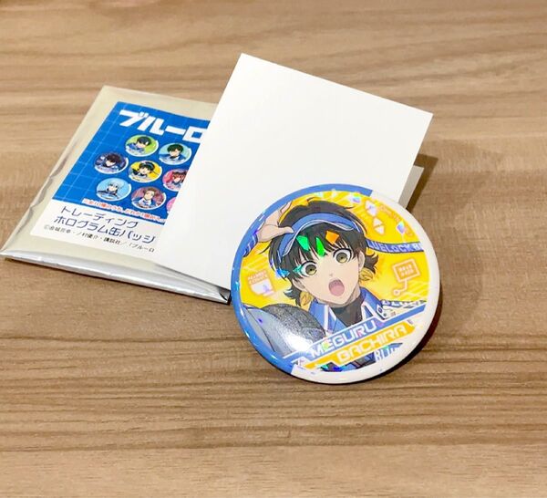 ブルーロック サイバーパンクリバイバル カミオジャパン トレーディングホログラム缶バッジ 蜂楽廻