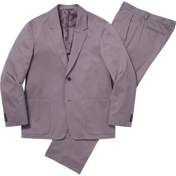 25SS Supreme Sea Island Cotton Suit Purple