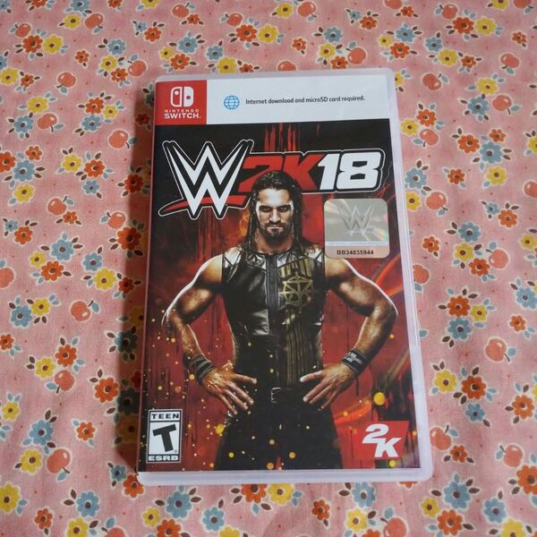 Switch ソフト WWE 2K18 プロレス ニンテンドースイッチ Nintendo Switch 北米版