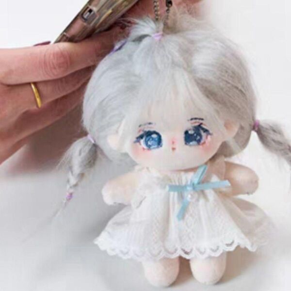 10cm 女の子「冷月」無属性 着せ替えぬいぐるみ 骨なし