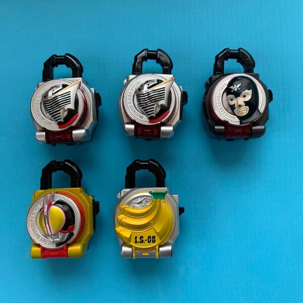 仮面ライダー鎧武 ガイム ロックシード 5個まとめ売り