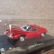 京商 1/64 ロータス 1 ロータス ヨーロッパ S1 赤 Lotus Europa S1 レッド 1966 第76弾_画像2