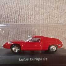 京商 1/64 ロータス 1 ロータス ヨーロッパ S1 赤 Lotus Europa S1 レッド 1966 第76弾_画像6