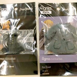 figma Styles 【ファーコート&黒コルセットワンピ】 フィギュア用衣装