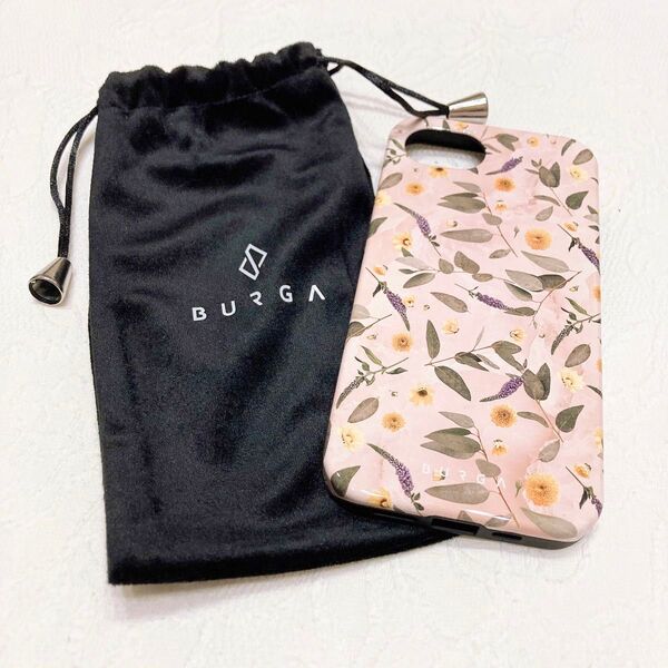 BURGA iPhone16e スマホケース Sunday Brunch ブルガ 花柄