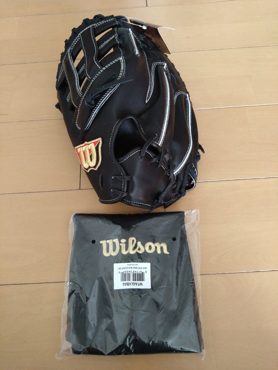 Wilson ウィルソン WBW101073 硬式外野手右投げ用 ブラックSS Wilson ウィルソン WBW101073 硬式外野手右投げ用 ブラックSS