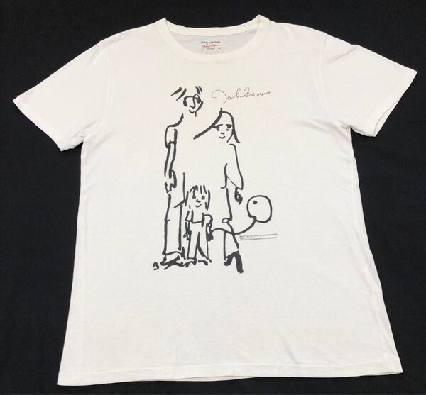 John Lennon ジョンレノン Tシャツ オノヨーコ Mサイズ hp1123