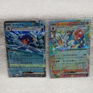 ポケモンカード エースバーンex ガブリアスex RR