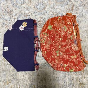 和風小物 浴衣 巾着 和装バッグ