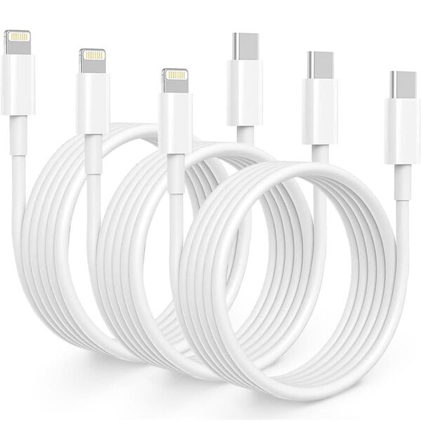 スマホ充電ケーブル ライトニングケーブル iphone充電ケーブル【3本セット 1m/2m/2m】 急速充電&同期