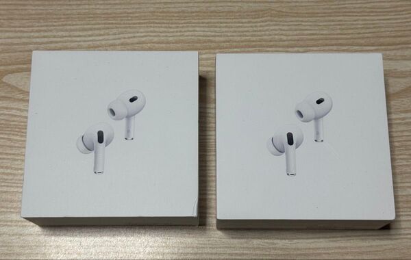 新品 未開封 AirPods Pro 2 MTJV3J/A Apple USB-C 2つまとめ