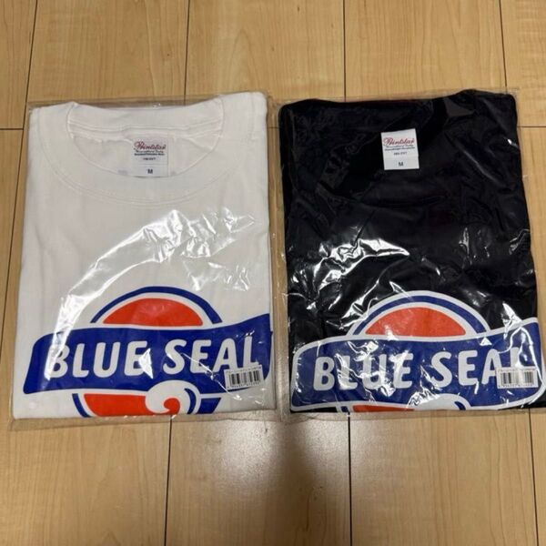 ブルーシールTシャツ セット (ホワイト、ネイビー)Mサイズ 別売り可能