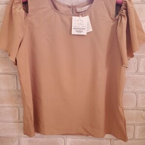 ブラウス 《肩あき/ベージュ》 新品未使用 タグ付き