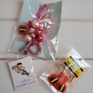 よさこい鳴子ヘアアクセサリー&イヤリング2点