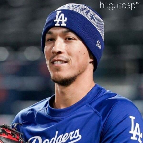 Los Angeles Dodgers New Era Knit 2025シーズンドジャース選手・監督着用ニット帽 ビーニー ⑭