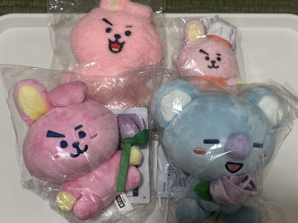 BTS BT21 KOYA COOKY ぬいぐるみ マスコット まとめ売り ジョングク RM