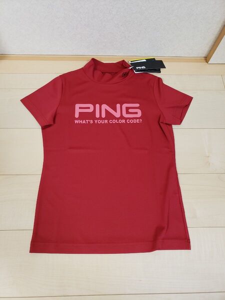 新品 PING ピン モックネック ゴルフ ウェア レディース Sサイズ