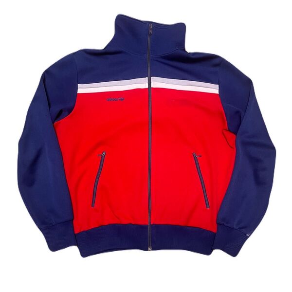 アディダス adidas デサント 西ドイツ トラックジャケット ジャージ 70s