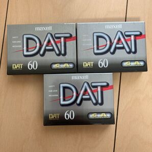 MAXELL DAT DM60D 60分テープ 3本セット お気軽にお値下げ交渉OK!