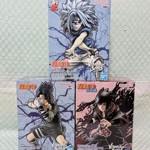 【お値下げ不可】【新品・未開封品】NARUTO フィギュア うちはサスケ 3点まとめ売り