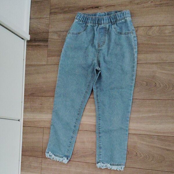 薄手デニムパンツ 130cm