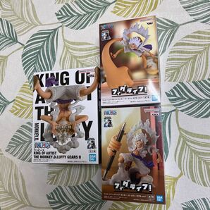 ONE PIECE ルフィ フィギュア 3種セット