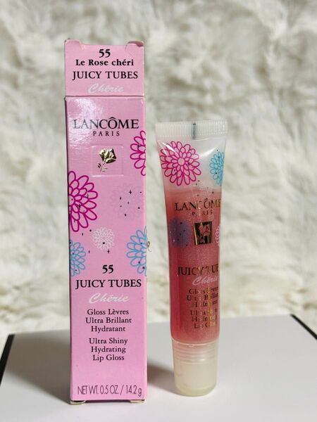 ランコム ジューシーチューブ 55 ローズシェリー リップグロス LANCOME JUICY TUBES 55