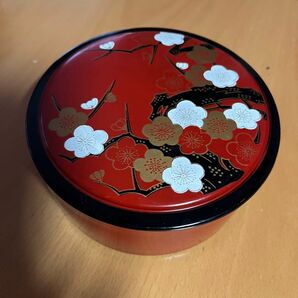 蓋付き容器 4個セット 和柄 梅 花