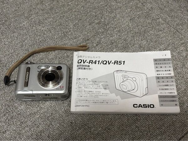 CASIO DIGITAL CAMERA QV-R51 コンパクトデジタルカメラ/小型デジカメ/カシオ