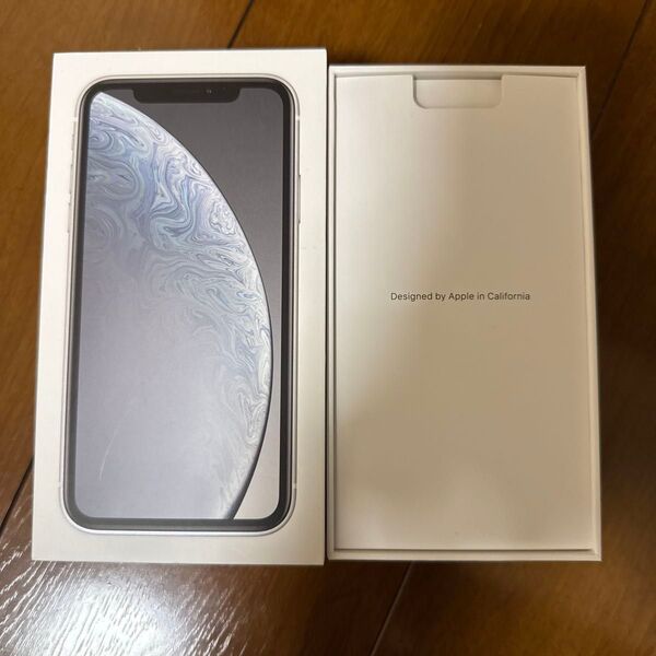 iPhone XR ホワイト 64GB 外箱