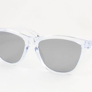 OAKLEY オークリー サングラス OX8137A-0255 フロッグスキン+日本製 偏光レンズ ライトグレー OO9245同型 ハードケースなし 釣り 運転