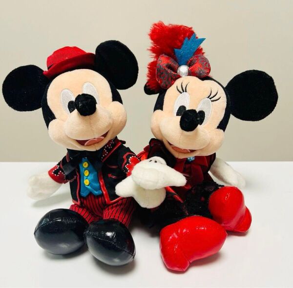 希少品 ミキカン ミッキー&ミニーのカップルぬいぐるみ ディズニー ミッキー ミニー TDS ぬいぐるみ