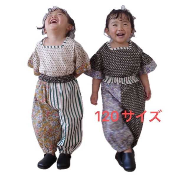 【新品未使用】オンライン限定カラー タグ付き AI ARAI しまむら パンツ 120サイズ ai arai ジョジココ