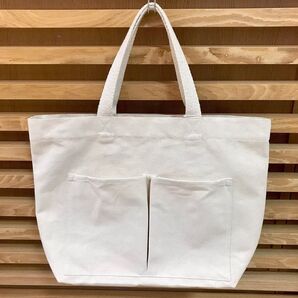 無印良品 インド綿マイトートバッグ(横型)