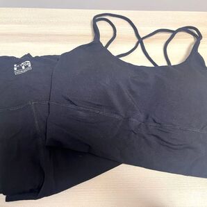 Intimissimi モダールヨガウェア上下 #ブラックS