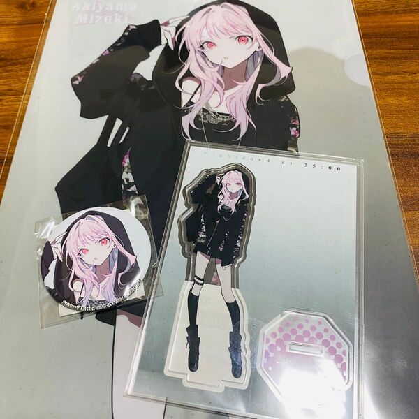 zozotown 瑞希 ピンバッジ アクスタ クリアファイル