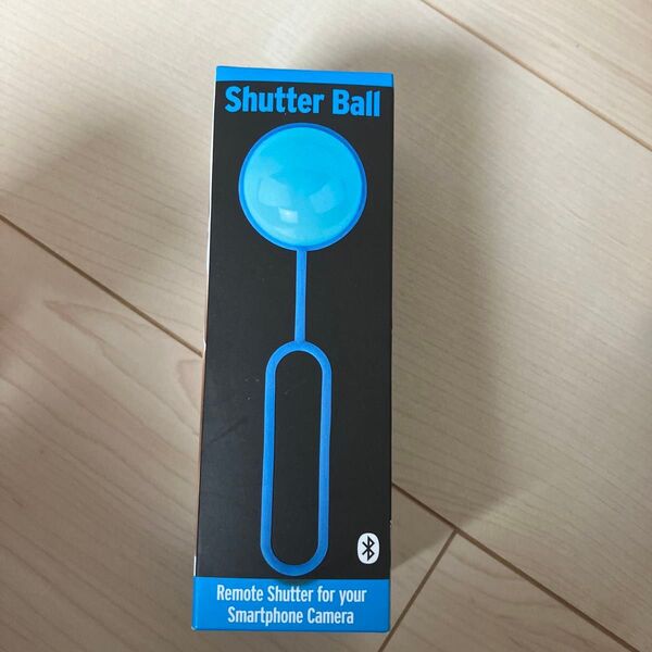 Shutter Ball スマートフォンカメラ リモートシャッター ブルー 未使用