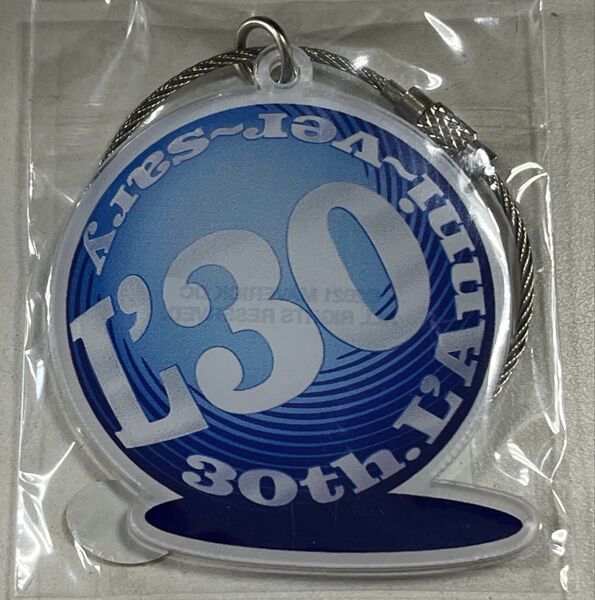 ラルクアンシエルL'Arc~en~Ciel★30hメモリアルグッズ★キーホルダー④匿名配送 キーチェーン 現品限り