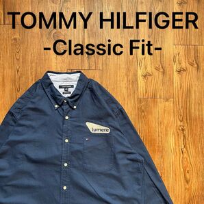 【TOMMY HILFIGER】ボタンダウンシャツ クラシックフィット 企業系