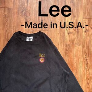 USA製!!【Lee リー】スウェットシャツ ヘビーウェイト 90s