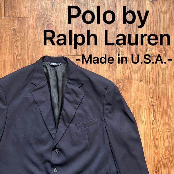 USA製!【Polo by Ralph Lauren】ジャケット ビッグサイズ