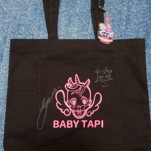 BABYTAPI トートバッグ キーホルダー付き ベビタピ