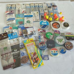 釣り用品まとめ売り/釣針、釣糸、 釣り仕掛け など/使用・未使用混在