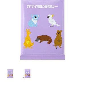 カワイ鉄ビタゼリー 116個 グミ サプリビタミンC 鉄分