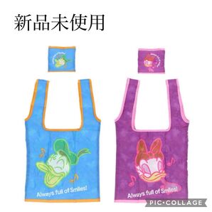 【新品未使用】ディズニー カプセルトイ エコバッグ セット