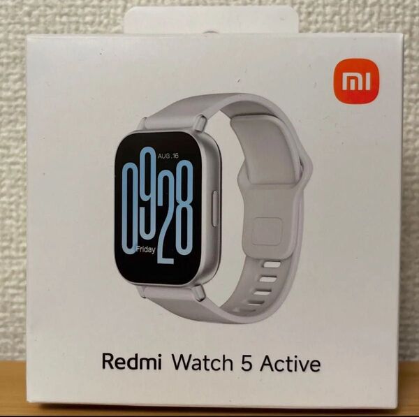 新品未開封 Xiaomi Redmi Watch 5 Active マットシルバー